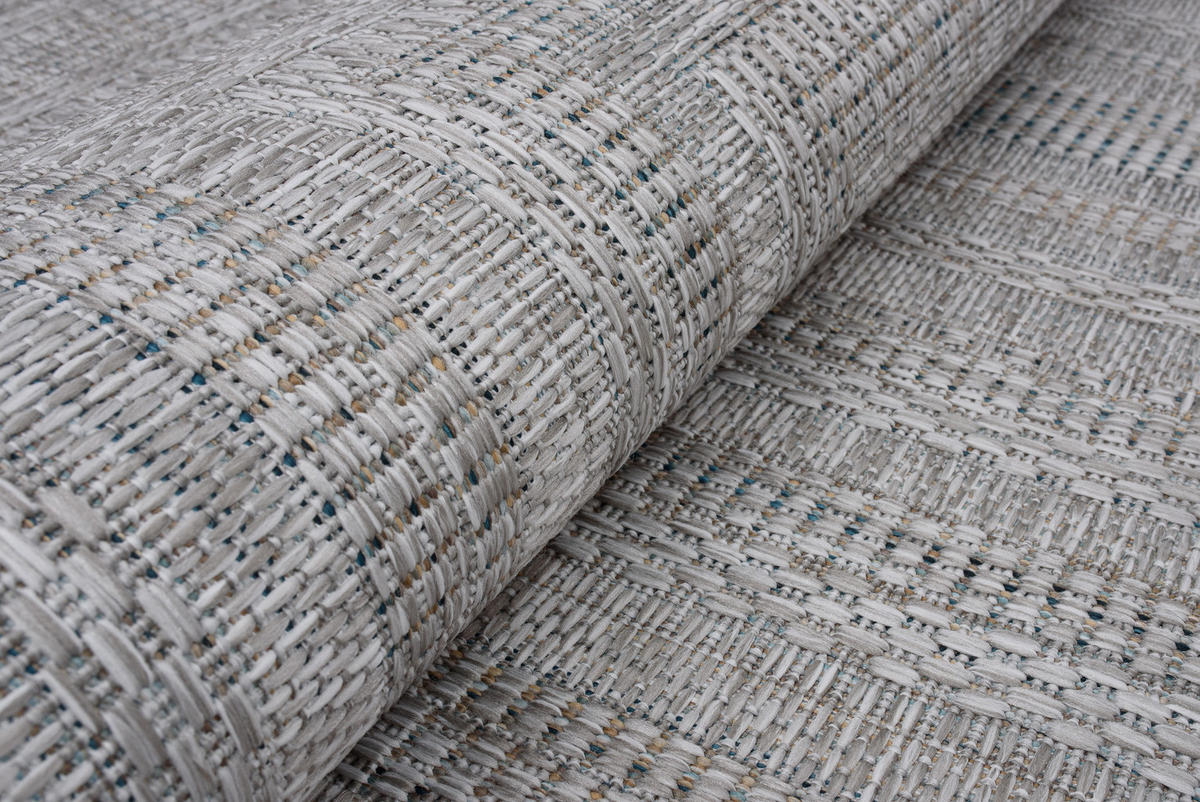 TEPPICH MELISSA Grau 140/200 cm - Grau, Kunststoff (140/200cm) - Tapiso