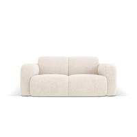 SOFA Molino aus Chenille-Stoff leichtes beige 2 Sitzplätze - Creme, Textil (95/72/170cm) - Micadoni