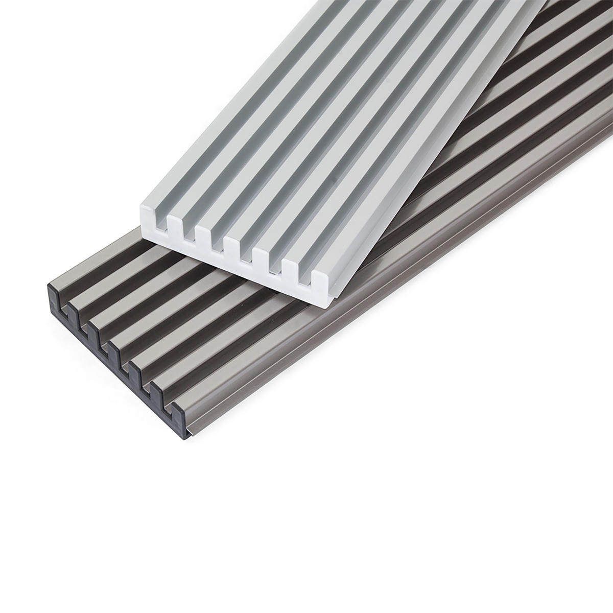 LÜFTUNGSGITTER für Backofen, Modul 600mm, Kunststoff und Aluminium, Edelstahl eloxiert - Edelstahlfarben, Kunststoff (1/12/59.8cm) - EMUCA