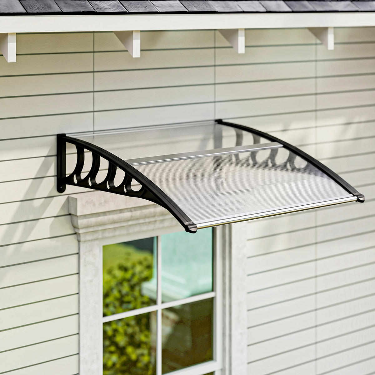 MARKISE Transparent 103.0/96.5/27.0cm - Transparent, Kunststoff (96.5/27/103cm)