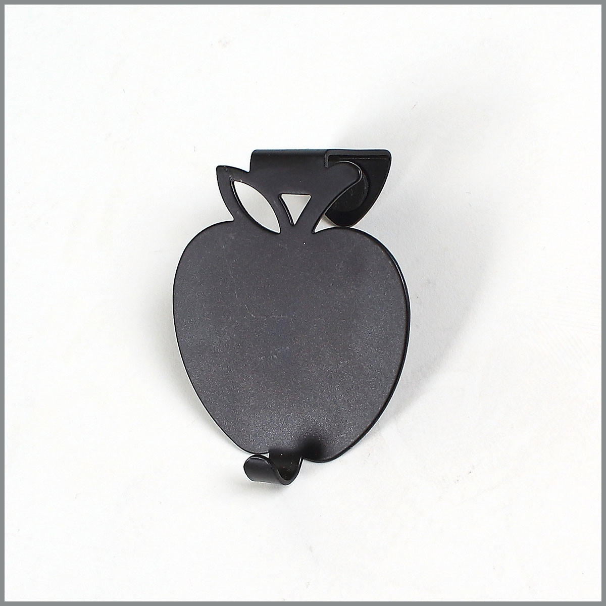 ÄPPLEDEKORERAD kökshanddukskrok - Svart, Metall (4/7.5/6.2cm) - Calicosy