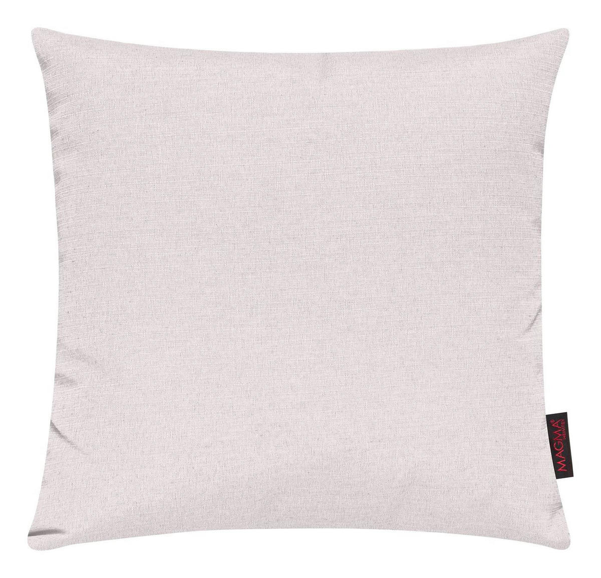 KISSENHÜLLE 2er Set Fino uni 40/40 cm - Creme, Textil (40/40cm) - Magma Heimtexx