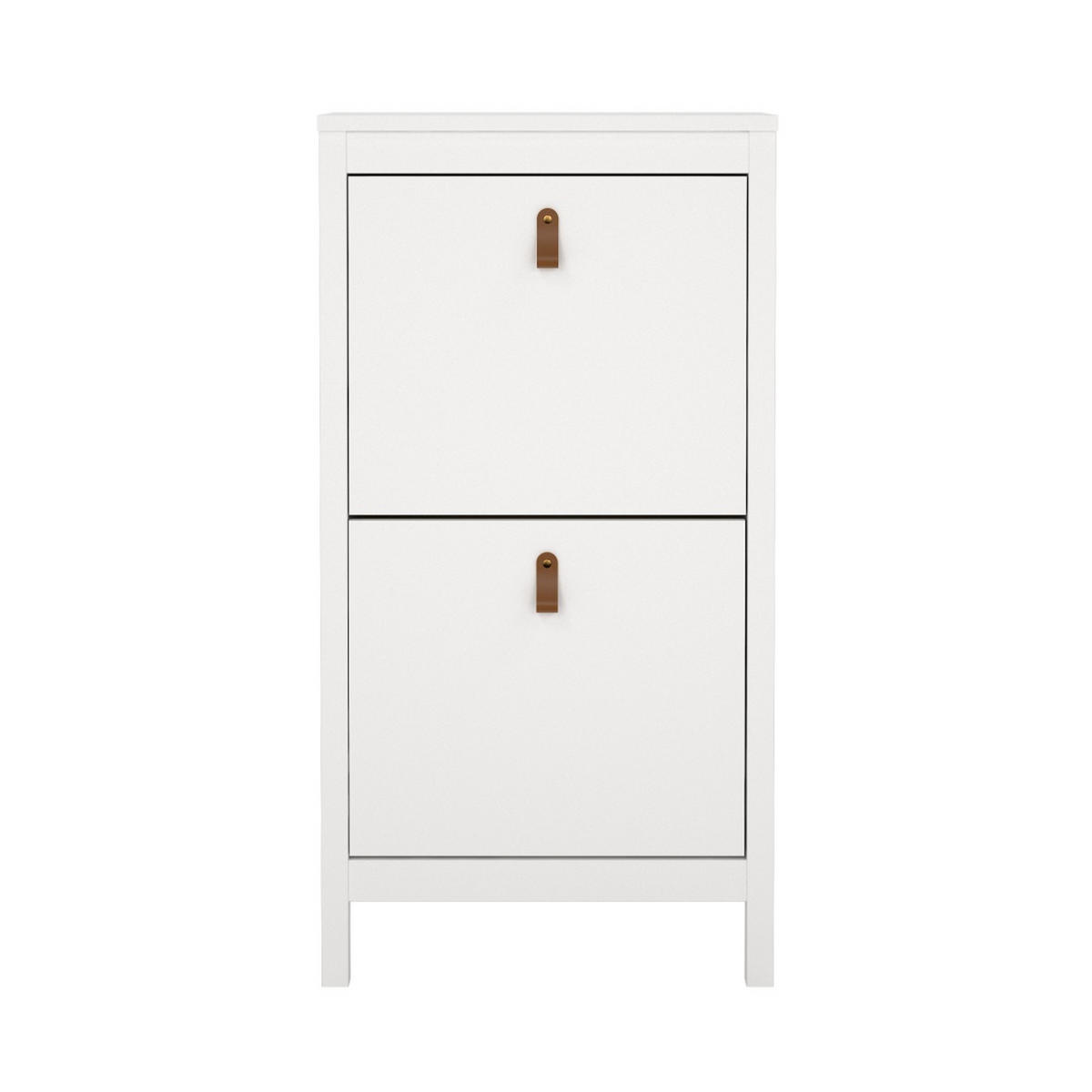 SCHUHSCHRANK, Madrid, Weiß, Holzwerkstoff, 54 x 25 x 103 cm - Weiß, Holzwerkstoff (54/103/25cm) - ebuy24