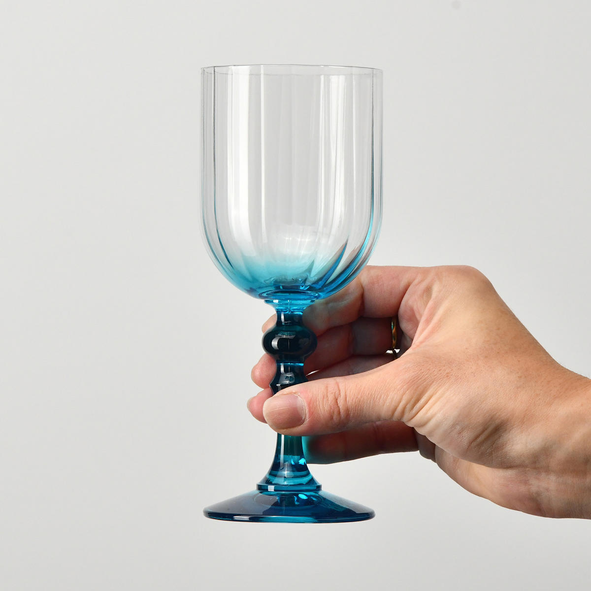 WEINGLÄSER, 2er-Set, 300 ml - Türkis, Glas (0.3L) - Krosno Glass
