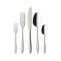 TAFELBESTECK Annalena silber 180er Set - Silberfarben, Metall - Villeroy & Boch