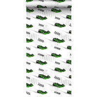 TAPETE Rennwagen 50 x 900 cm - Grün, Papier (50/0.1cm) - Sanders & Sanders