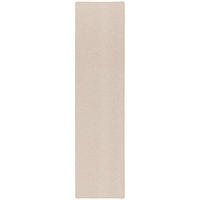 FEINSCHLINGEN VELOUR LÄUFER TEPPICH STRONG - Beige, Textil (80/320cm) - Snapstyle