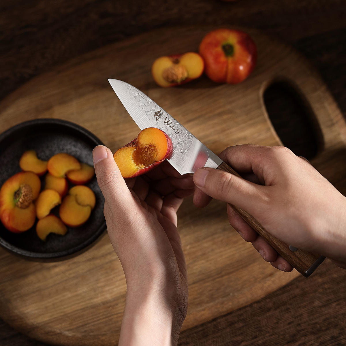 OFFICEMESSER 8,5 cm - Braun, Metall (20cm) - Wakoli