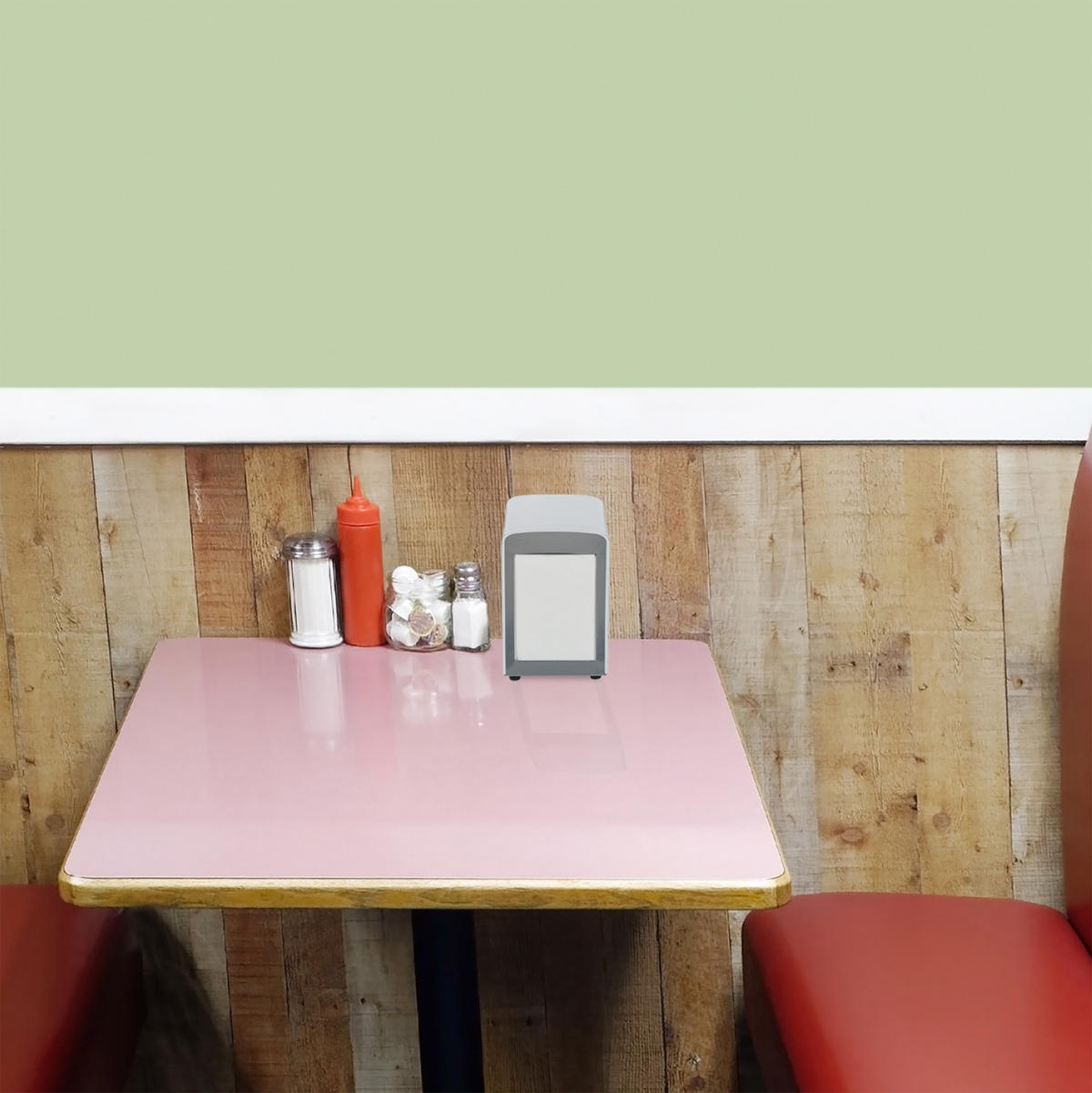 SERVIETTENSPENDER - Schwarz, Metall (9.5/15/11cm) - Relaxdays