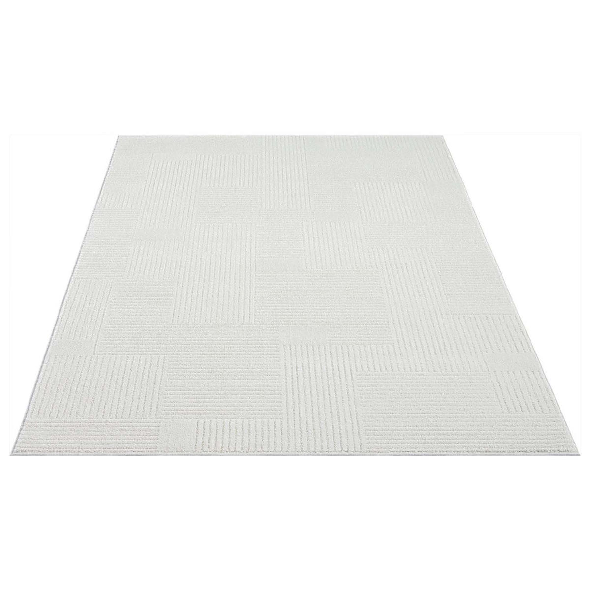 KURZFLOR-TEPPICH Flair 177 Creme 200x290 cm - Creme, Textil (200/290cm) - carpet city