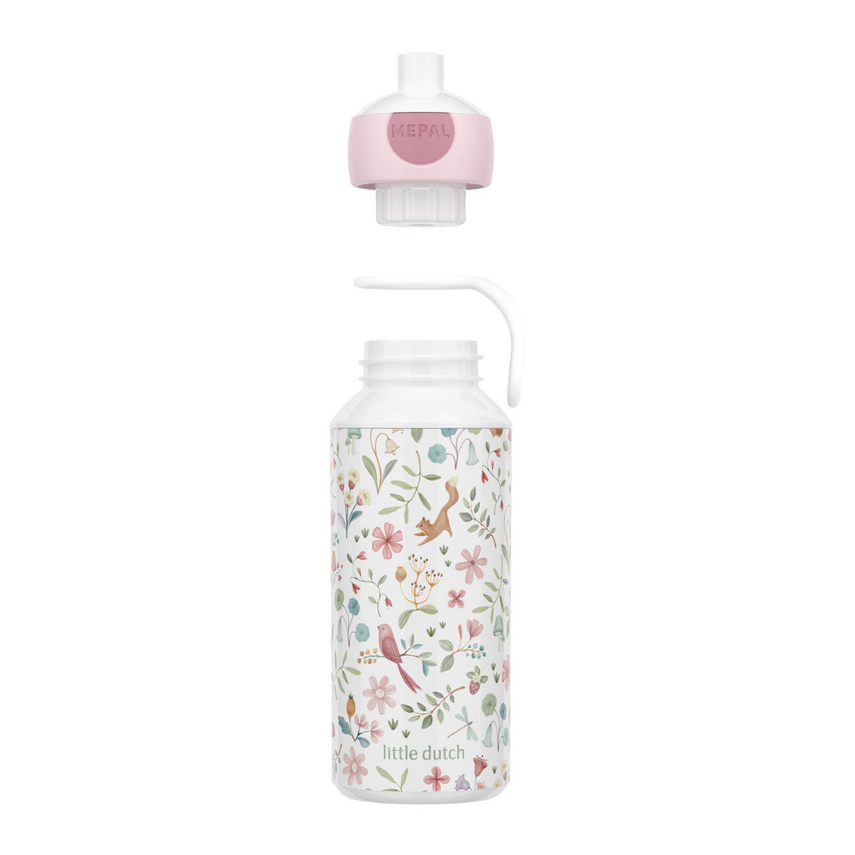 POP-UP TRINKFLASCHE Campus (2025) Fairy Wonders 400 ml - Weiß/Rosa, Kunststoff (0.4L) - Mepal