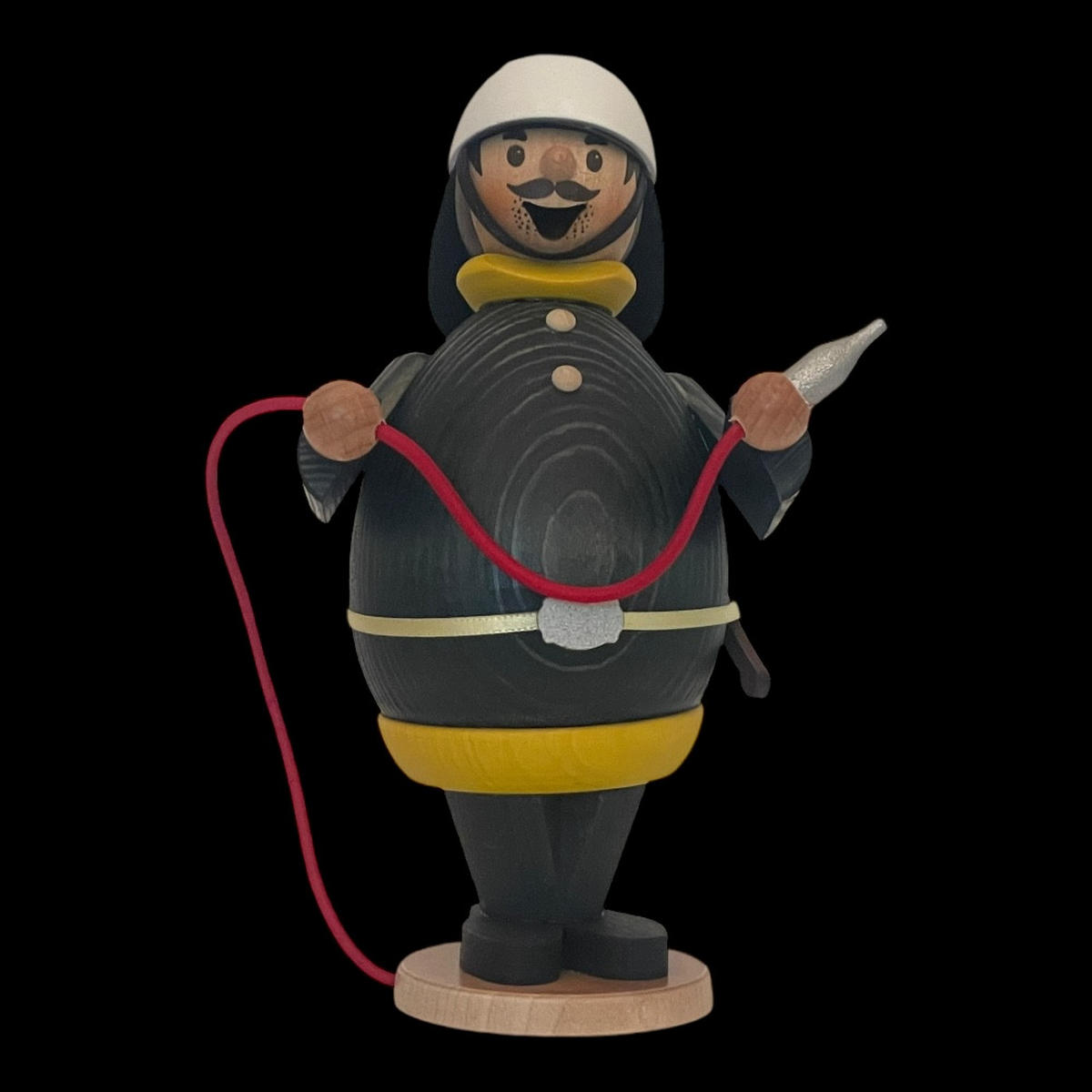 RAUCHMANN Max als Feuerwehrmann 16 cm - Multicolor, Holz (10/16/10cm)