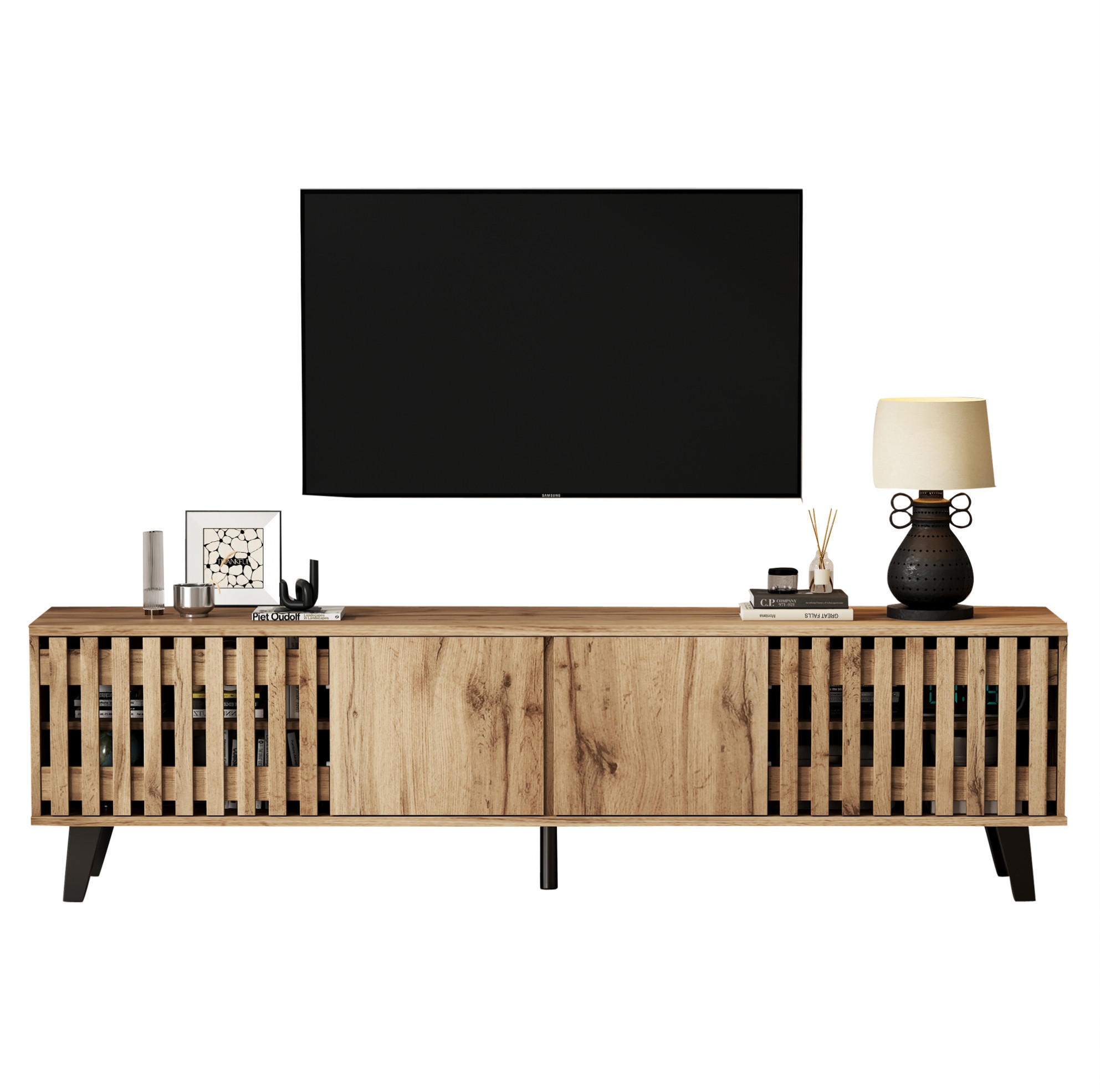 Ivmeu Tv-Lowboard Hellbraun 180x55x40 cm