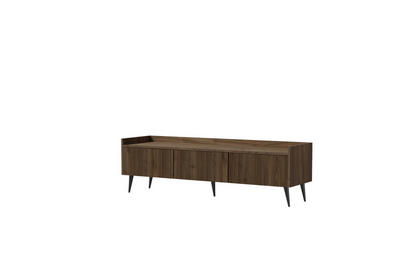 Deine Möbel 24 Tv-Lowboard Walnuss 150x45x41 cm