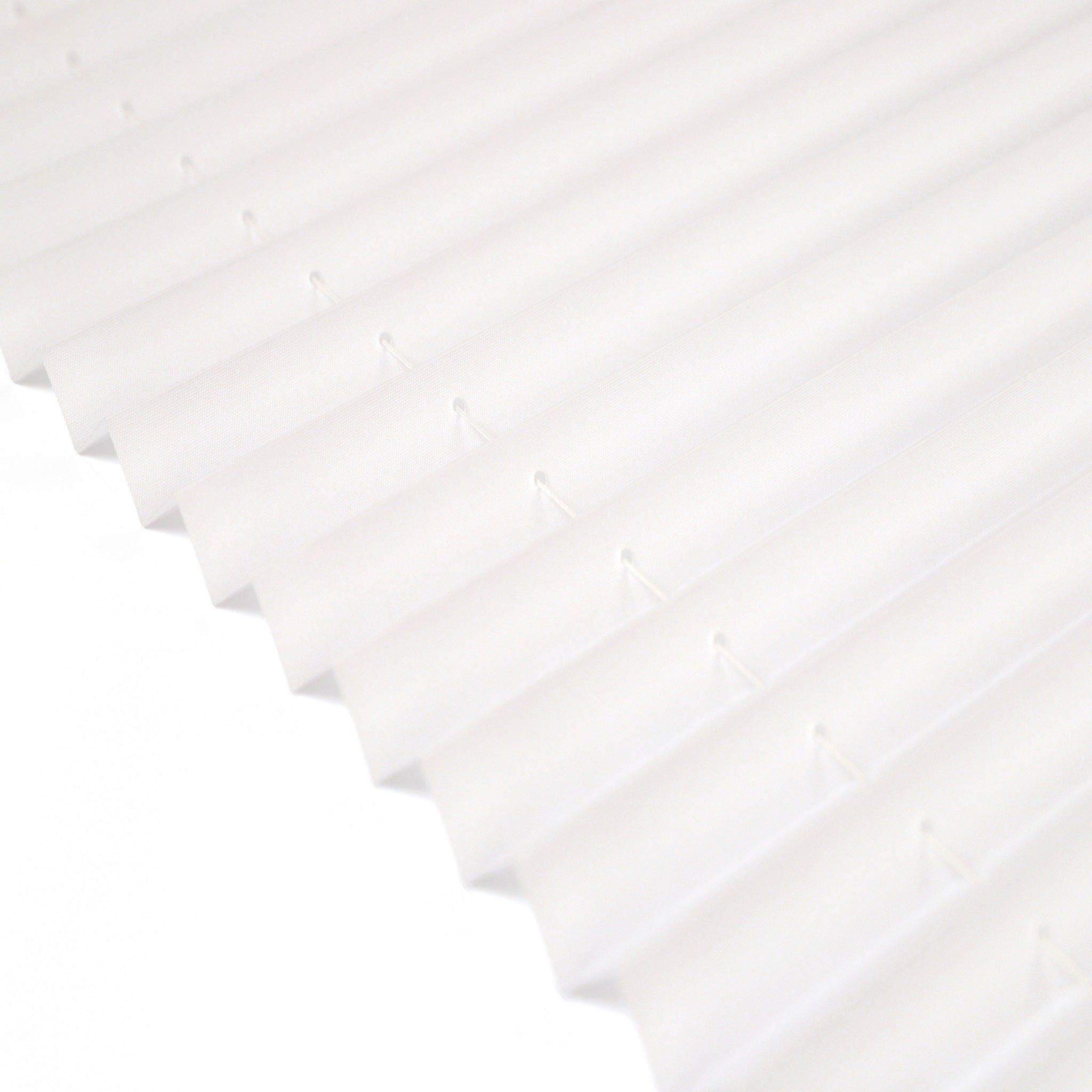 Thumbnail - Deco-Raum Plissee, Weiß, Textil, 90x150 cm, Wohntextilien, Rollos & Jalousien, Plissees