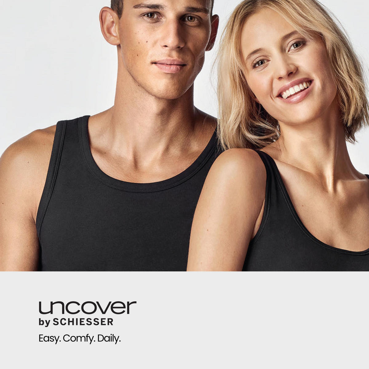 DUSCHTUCHSET Brooklyn - 2-teilig - 70 x 140 cm - Taupe - Taupe, Textil (70/140cm) - Uncover by Schiesser