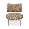 SESSEL Gemusterter texturierter Stoff 60cm - Braun, Textil (60/70/71cm) - Sia Home