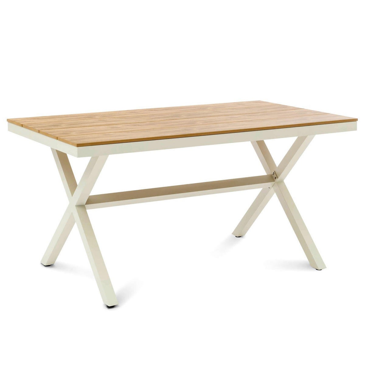 GARTENMÖBELSET ISOLA - Beige, Metall - IDIMEX