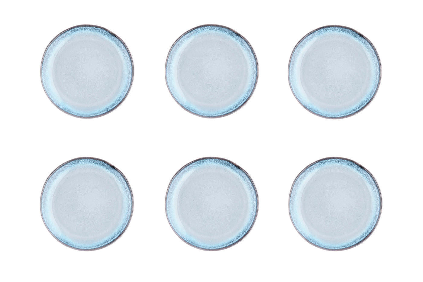 TELLER Genesis Ø20,5cm - 6er-Set - Meer - Blau, Keramik (20.5cm) - Björn