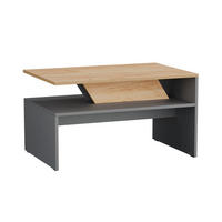 KONFERENČNÍ STŮL Arden Antracit/Artisan - antracitová, kompozitní dřevo (52.6/80/45.4cm) - Vicco