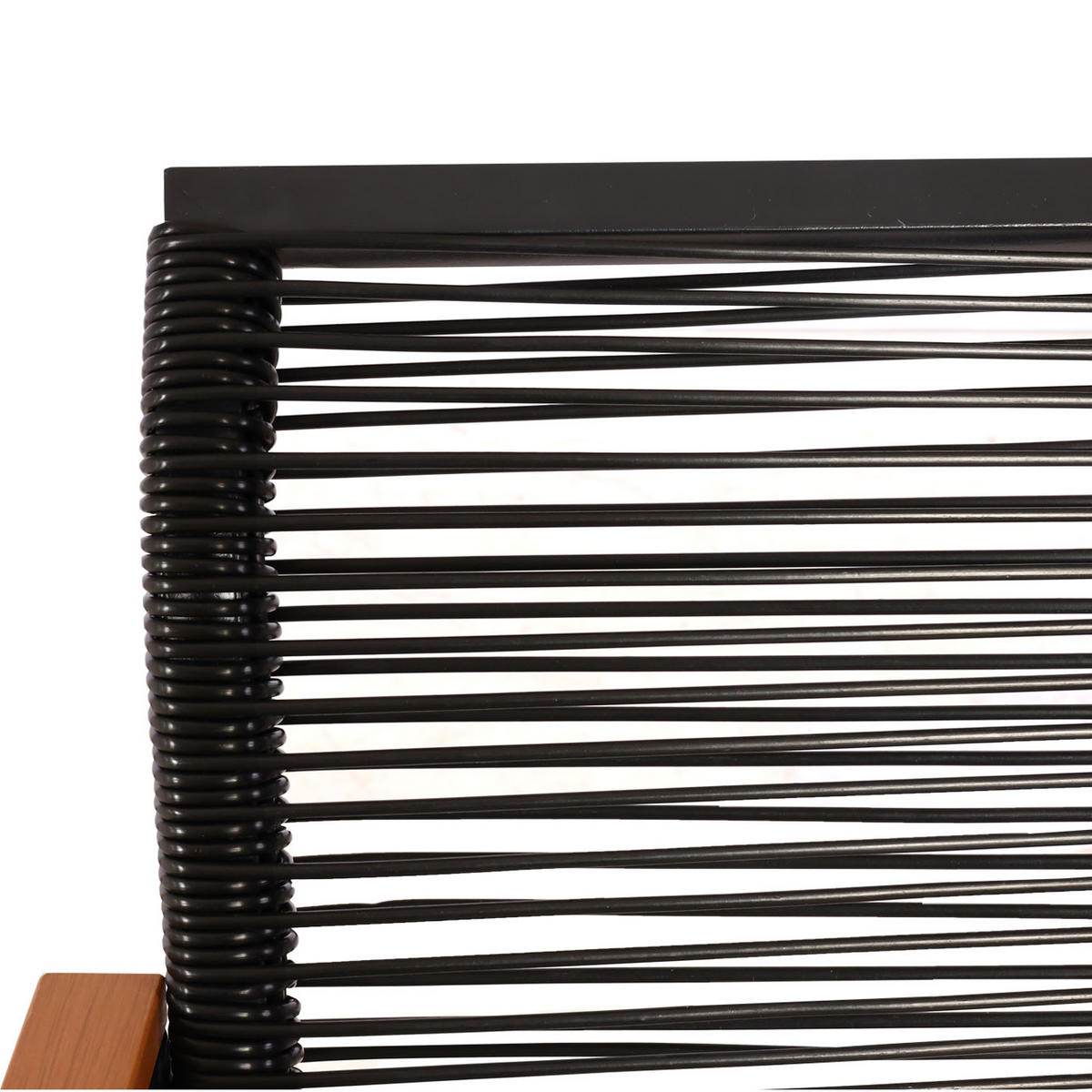 GARTEN-GARNITUR Schwarz, Braun, Hellgrau - Hellgrau/Schwarz, Metall - MCW
