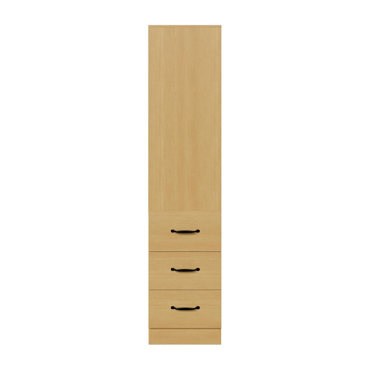ORGANIZÉRY do kuchynských skriniek z drevotriesky, 60/38/180 cm dubový, s 3 bočnými zásuvkami - farba duba, kompozitné drevo (60/180/38cm) - BEAOK