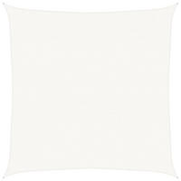 SONNENSEGEL 160 g/m² Weiß 4,5x4,5 m HDPE - Weiß, Textil (450/450cm) - furnicato