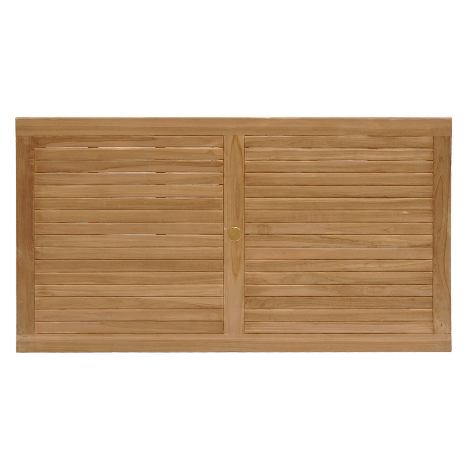 TISCH Java Teakholz 180/100/79 cm - Braun, Holz (180/100/79cm) - Happy Garden