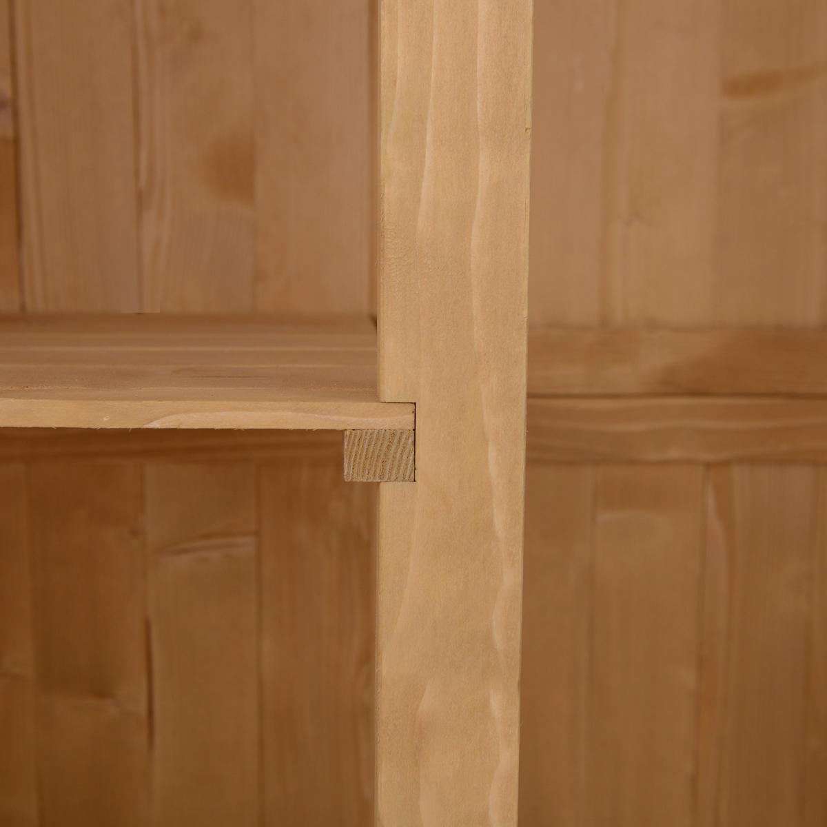 GERÄTESCHUPPEN DE-17564 2 Türen, 2 Fenster mit Bitumendach Naturholz - Naturfarben, Holz (127.5/164/50cm) - ComfortXL