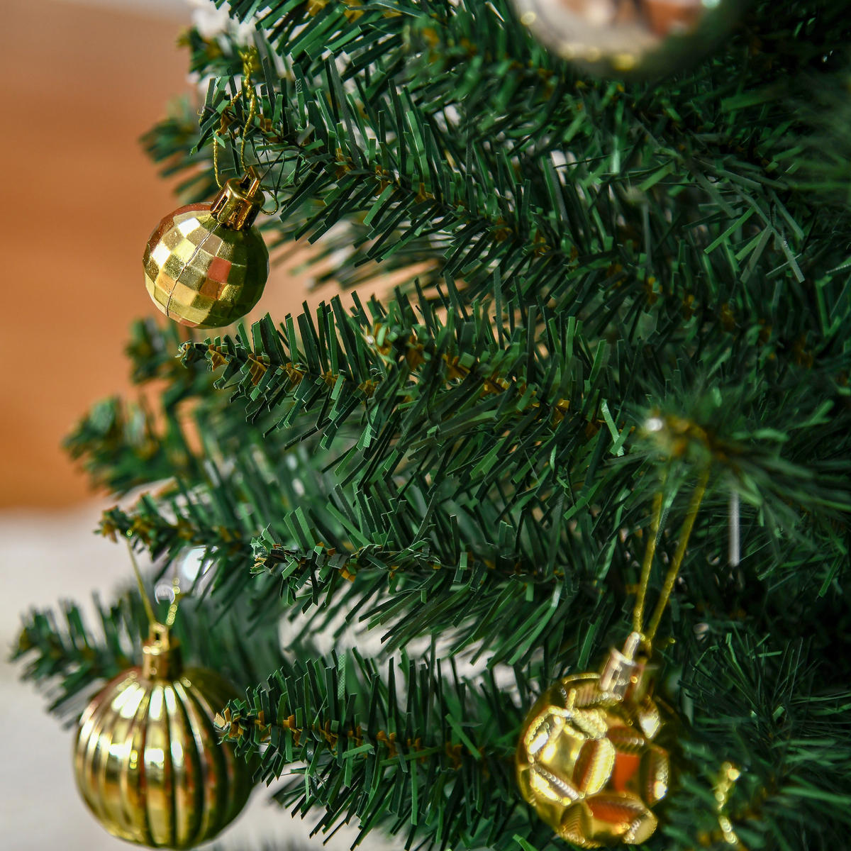 WEIHNACHTSBÄUME Grün 55.0/55.0/180.0cm - Grün, Kunststoff (180cm)