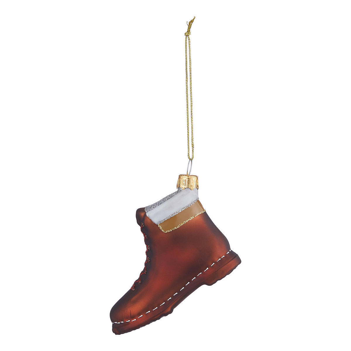 BAUMANHÄNGER Hang On Wanderschuh - Braun, Glas (3/6/9cm) - Butlers