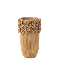 VASE OCHRION - Töpferei - Gelb - M - Ø 24.5 cm - Gelb, Keramik (41cm) - J-Line