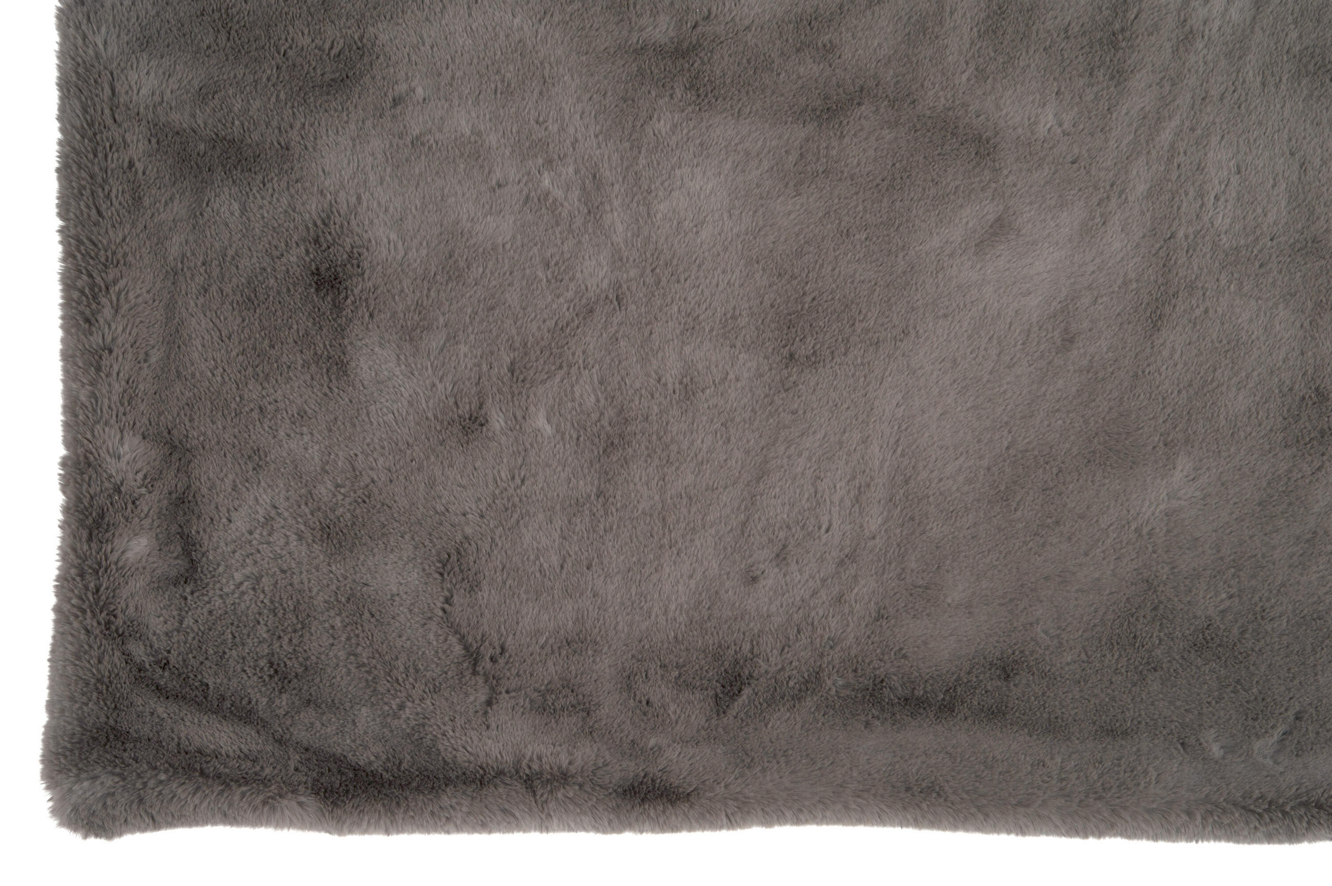 PLAID CUTIE - Plüsch - Taupe - 180/130/3 cm - Taupe, Textil (130/180cm) - J-Line