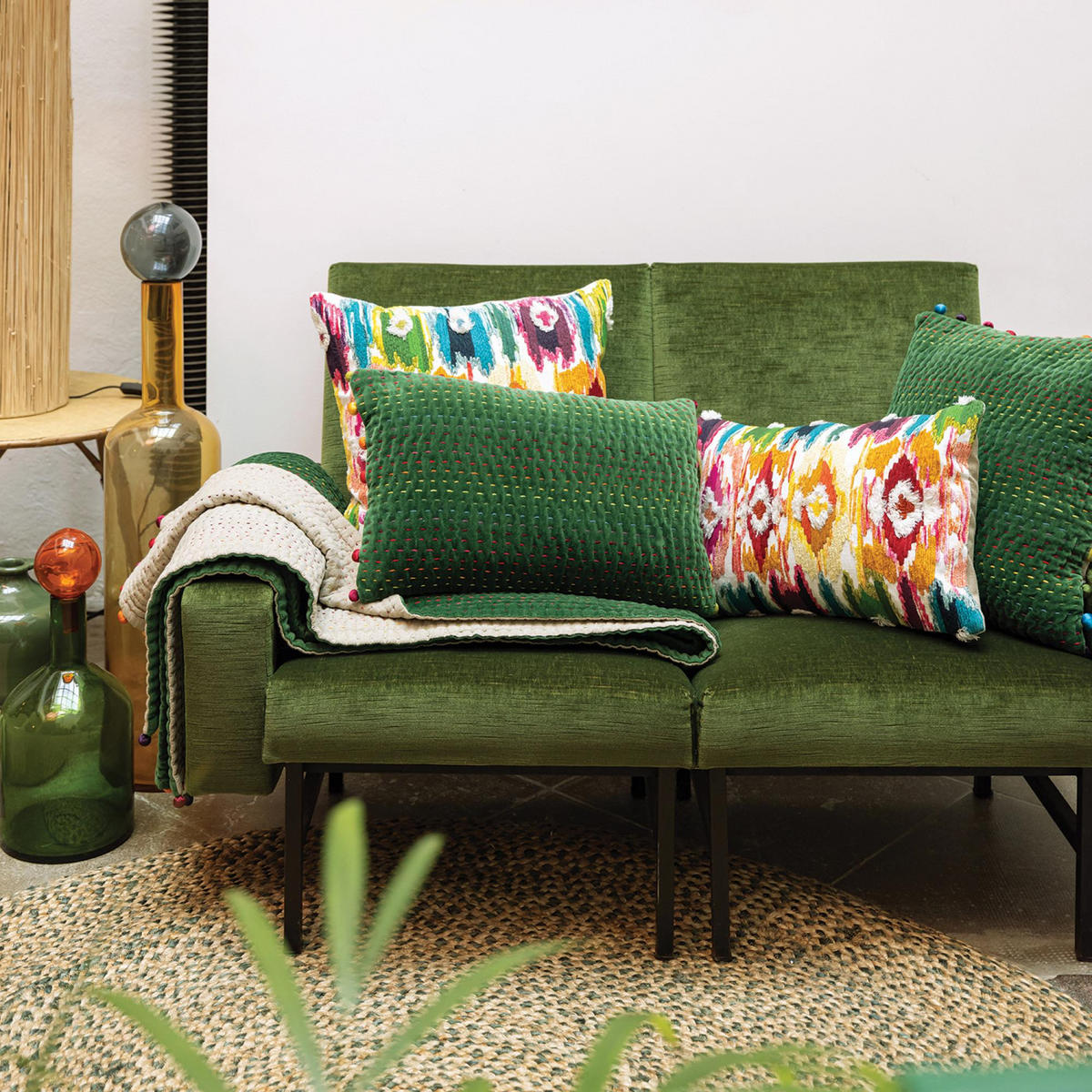 TEPPICH Elliot farn 160 x 230 cm - Grün, Textil (160/230cm) - Vivaraise
