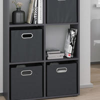 RAUMTEILER Scutum Grau 143 x 72 cm - Anthrazit, Holzwerkstoff (143/72/29cm) - Vicco