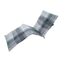 LIEGENAUFLAGE Sya 200/65 cm - Grau, Textil (65/8/200cm) - Madison