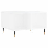 COUCHTISCH Hochglanz-Weiß 60x50x36,5 cm Holzwerkstoff - Weiß, Holzwerkstoff (60/50/36.5cm) - furnicato