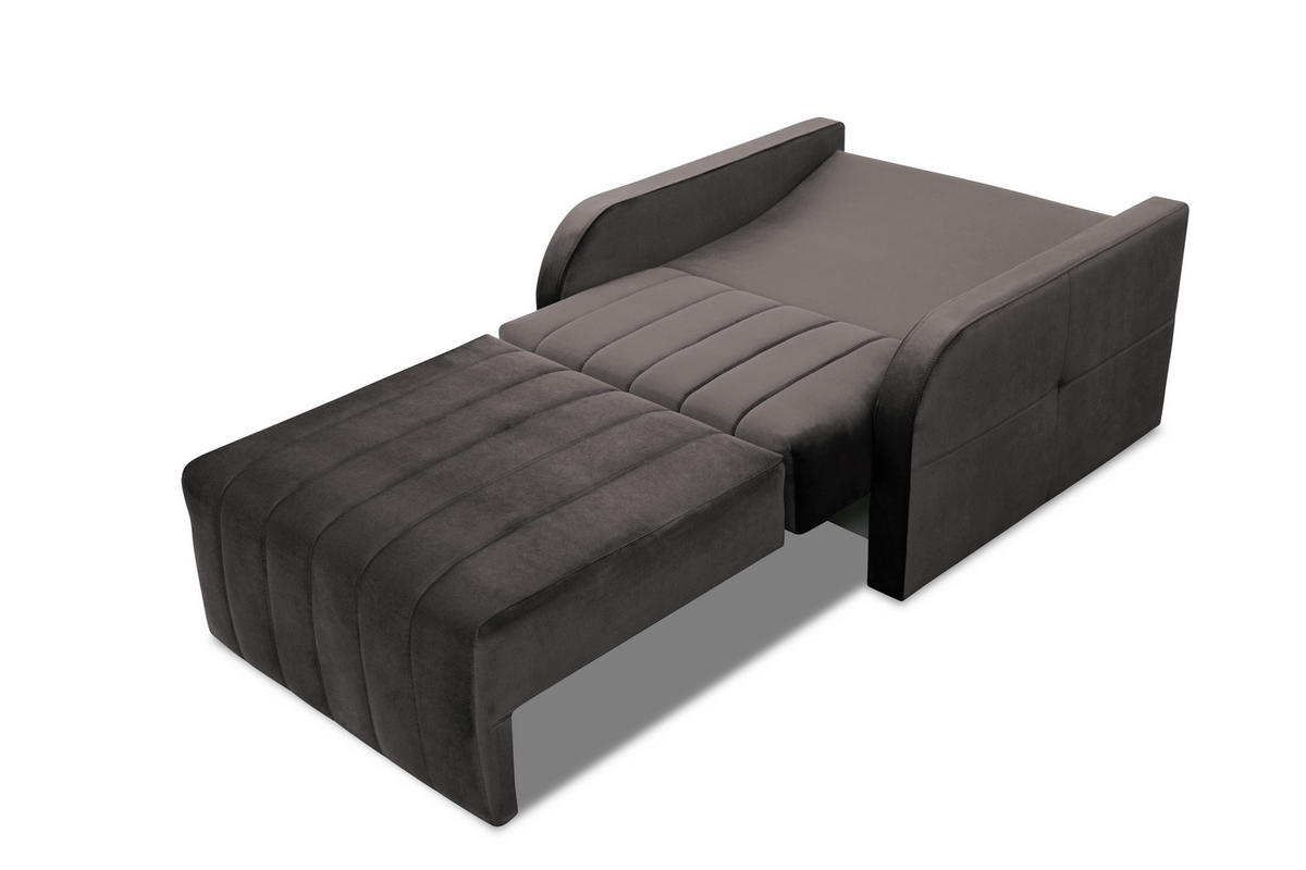 SCHLAFSESSEL Montana 80 - Grau - Grau, Holz (101/90/104cm) - Möblo