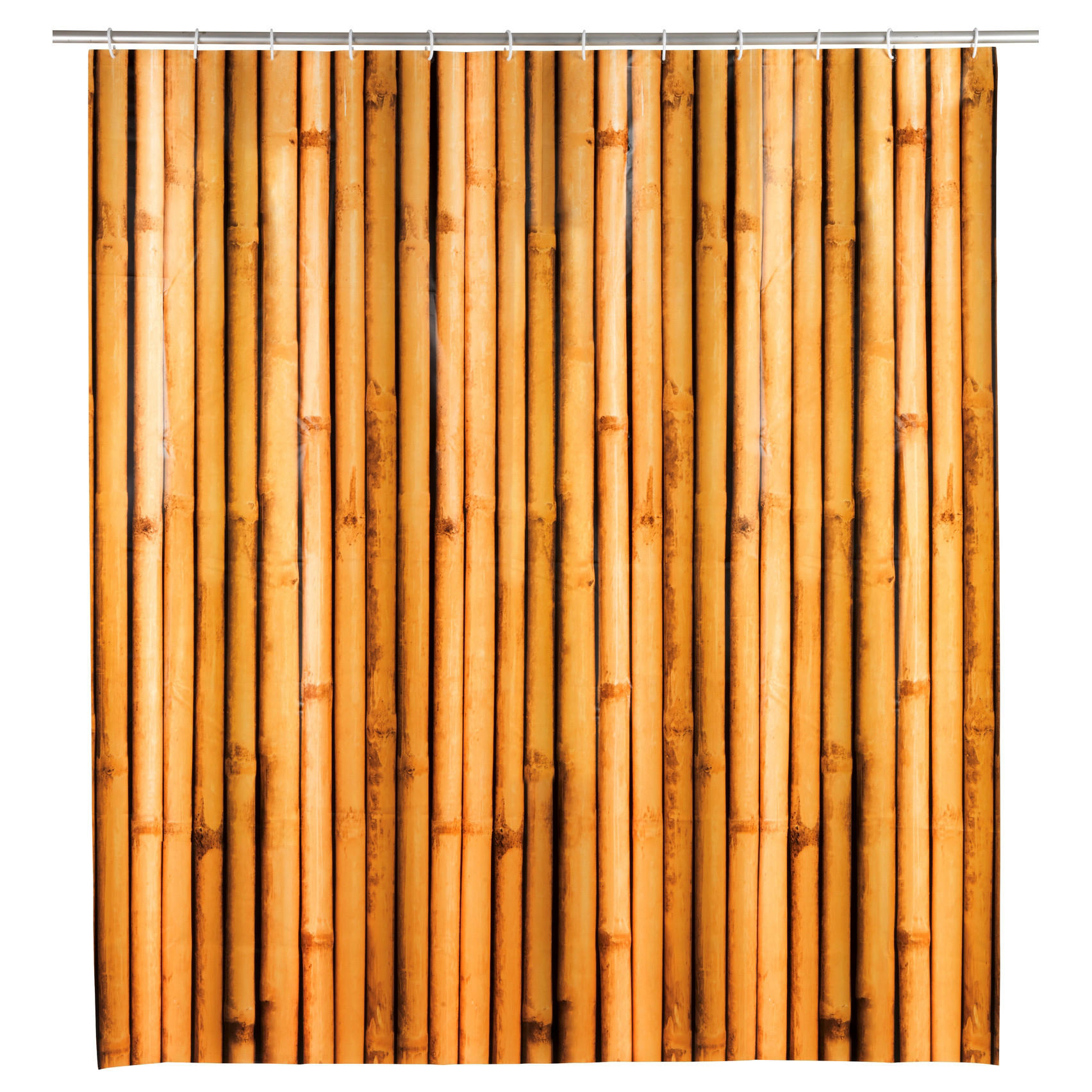 Wenko Duschvorhang Braun 180x200 cm