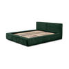 POLSTERBETT Lexie In Riviera - Grün, Holzwerkstoff/Textil (160/200cm) - Fun Möbel