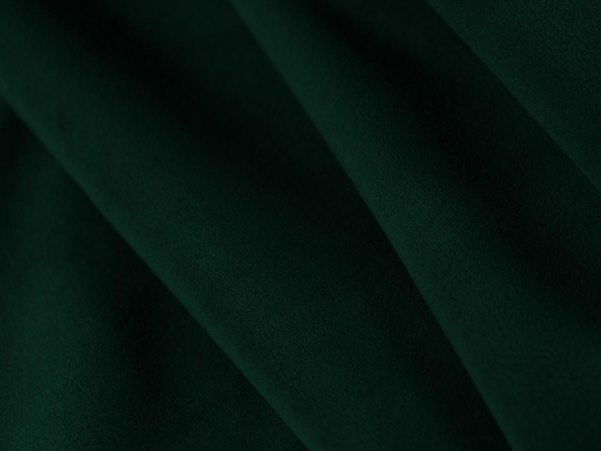 SOFA Ruby aus Samt flaschengrün 4 Sitzplätze - Dunkelgrün, Textil (93/69/302cm) - Micadoni