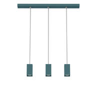 HÄNGELEUCHTE - Blau, Metall (6/50/6cm) - Lumicom