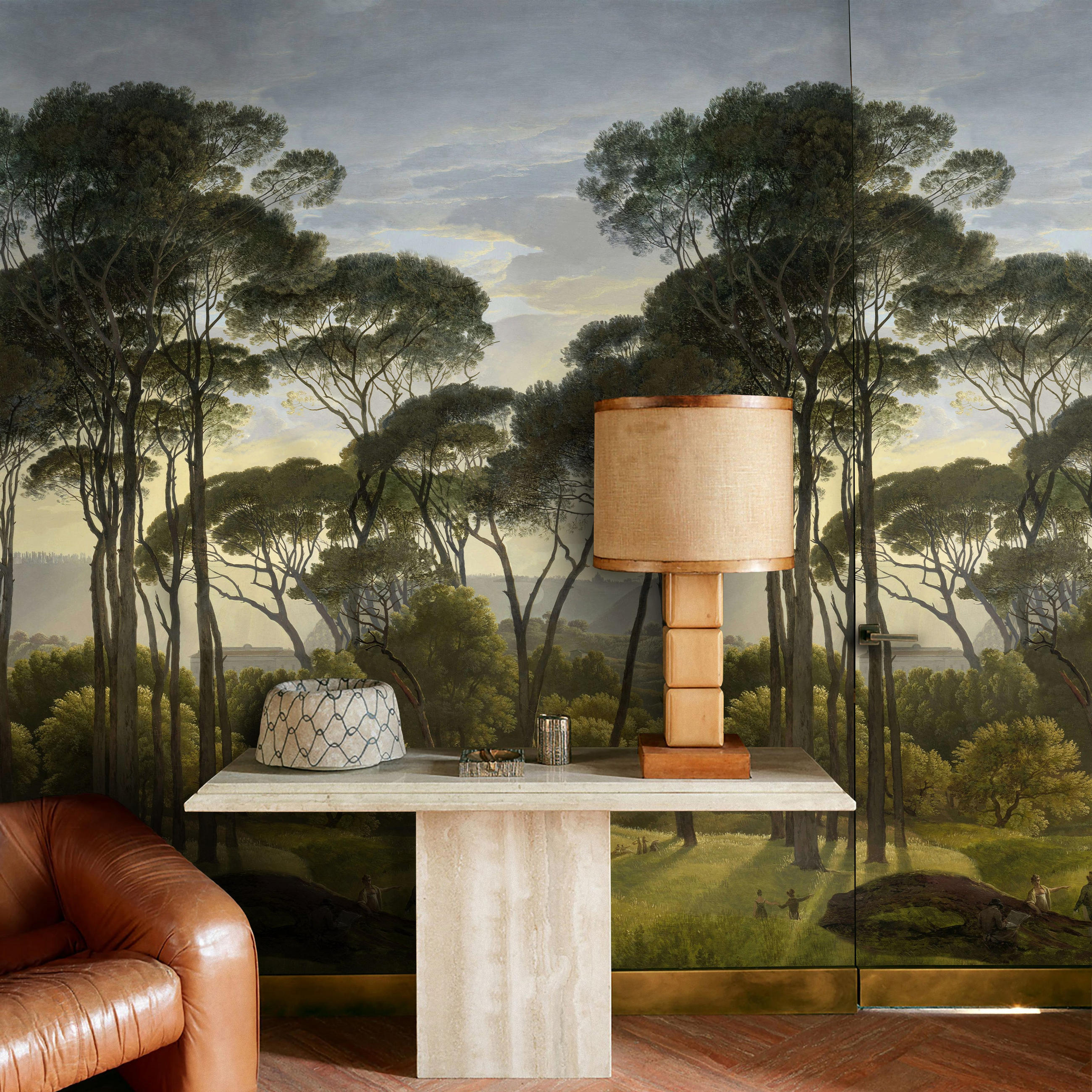 Wallpapers4Beginners Tapete Grün 180x260 cm