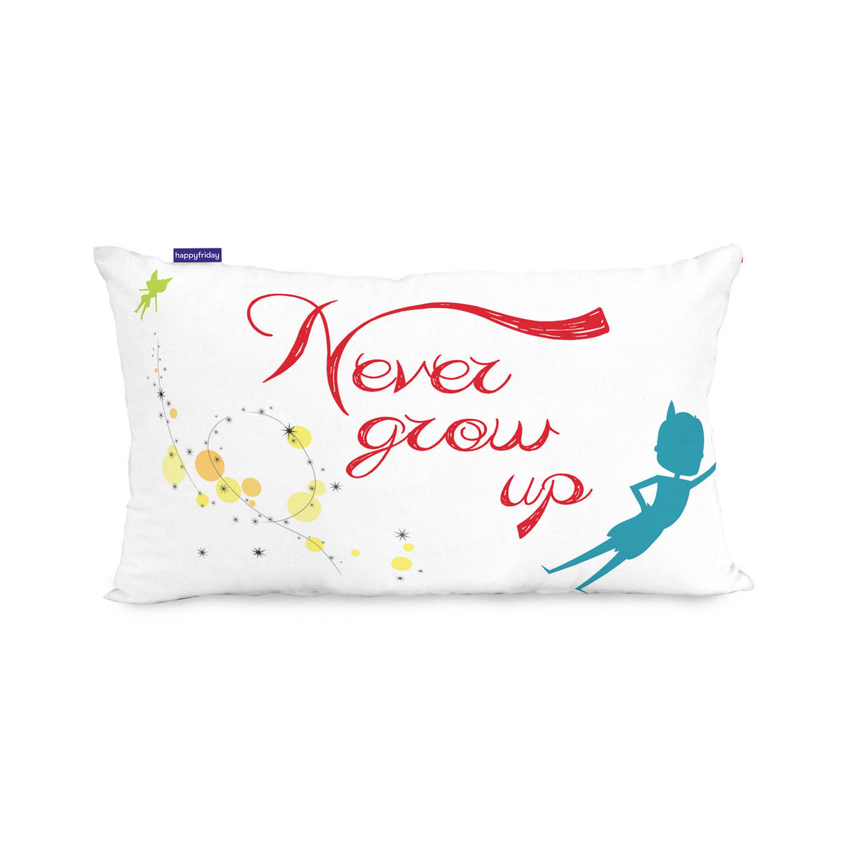 KISSENBEZUG flying boy 50x30 cm mehrfarbig - Multicolor, Textil (50/30cm) - Happy Friday