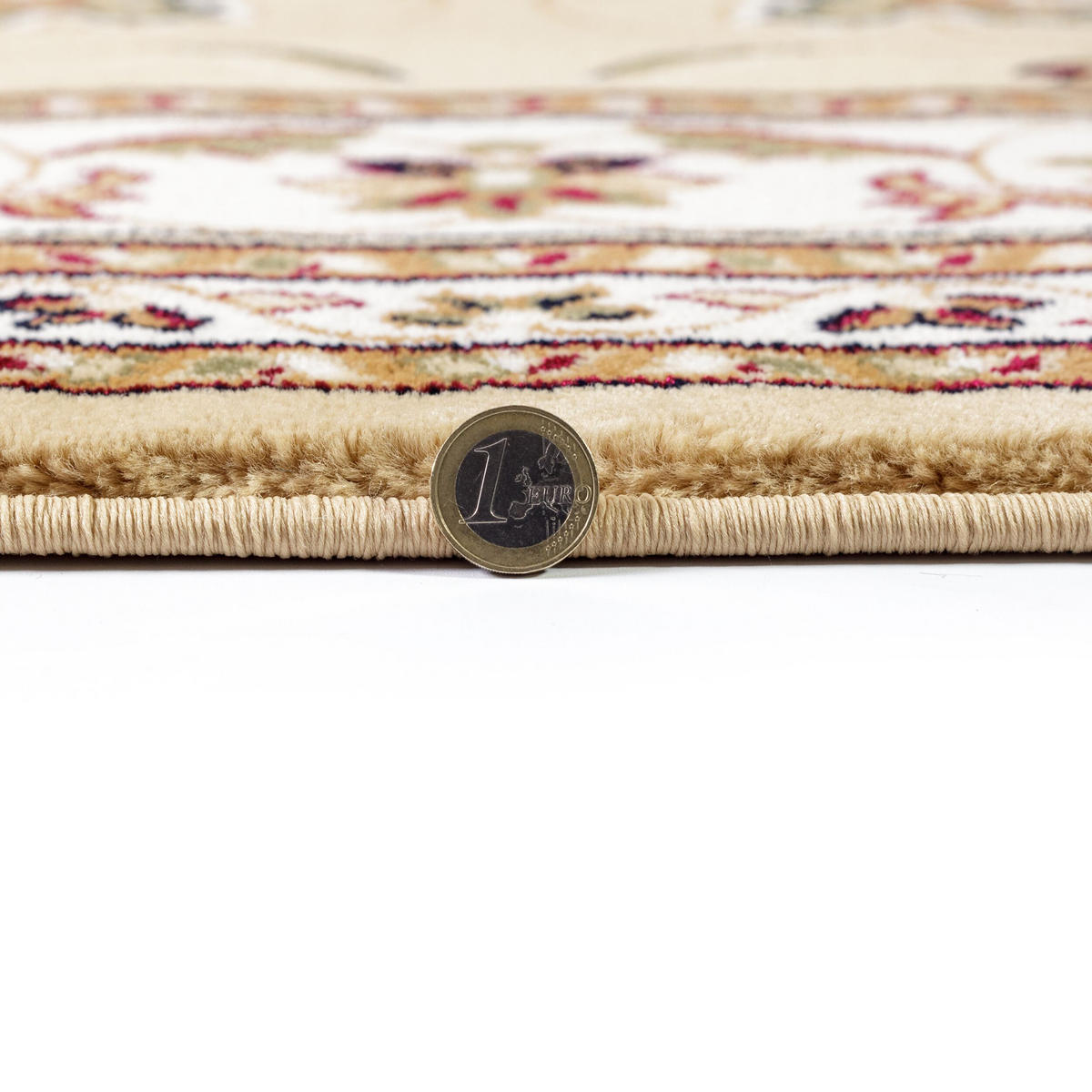 TEPPICH Traditionell-Floral-Design GLAZERT, Braun 200x290 cm - Braun, Textil (200/290cm) - KADIMA DESIGN