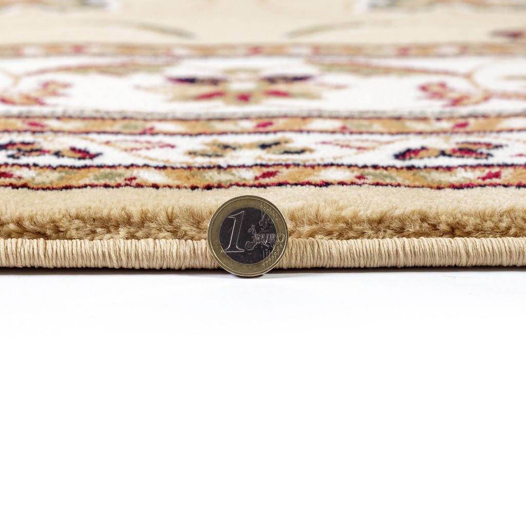 Thumbnail - Kadima Design Teppich, Braun, Textil, Orientalisch, Rund, 133x133 cm, pflegeleicht, Teppiche & Böden, Teppiche, Flachgew...