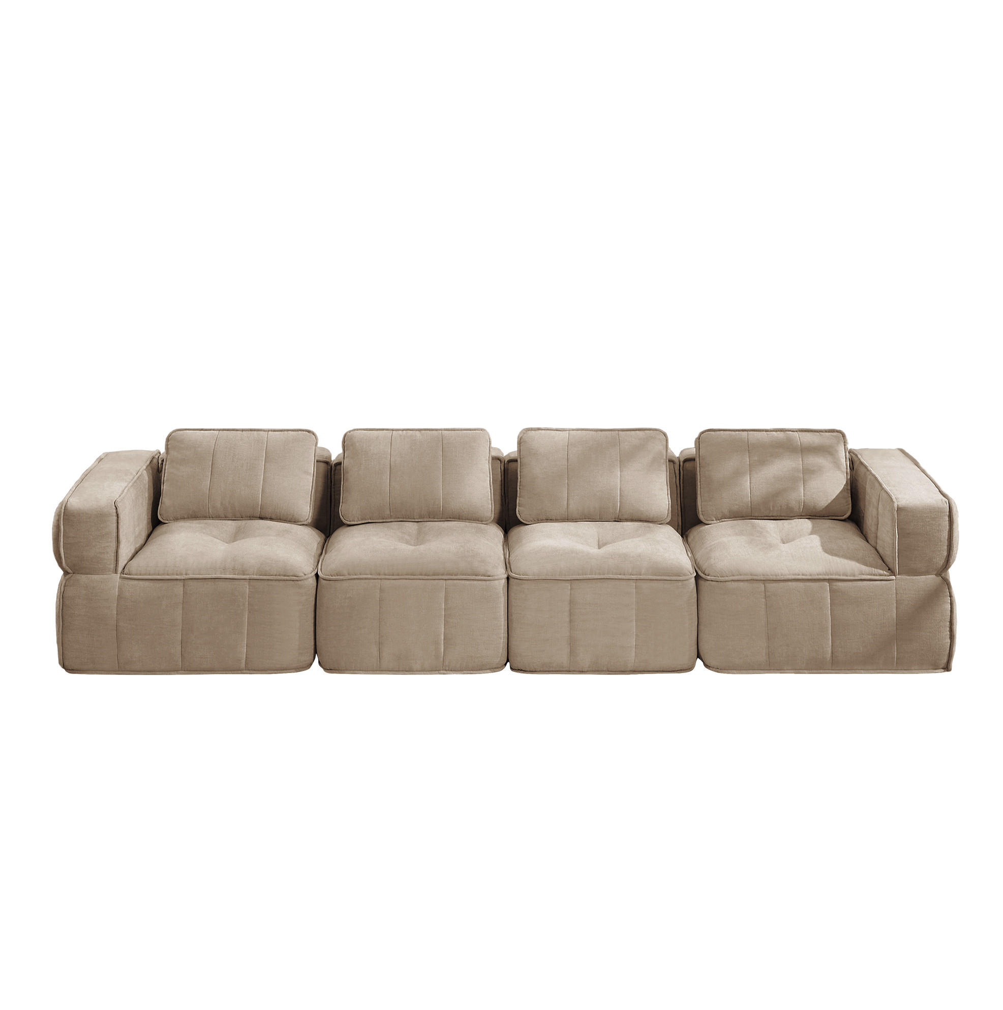 Flora Grace Sofa Sand 93x67x344 cm