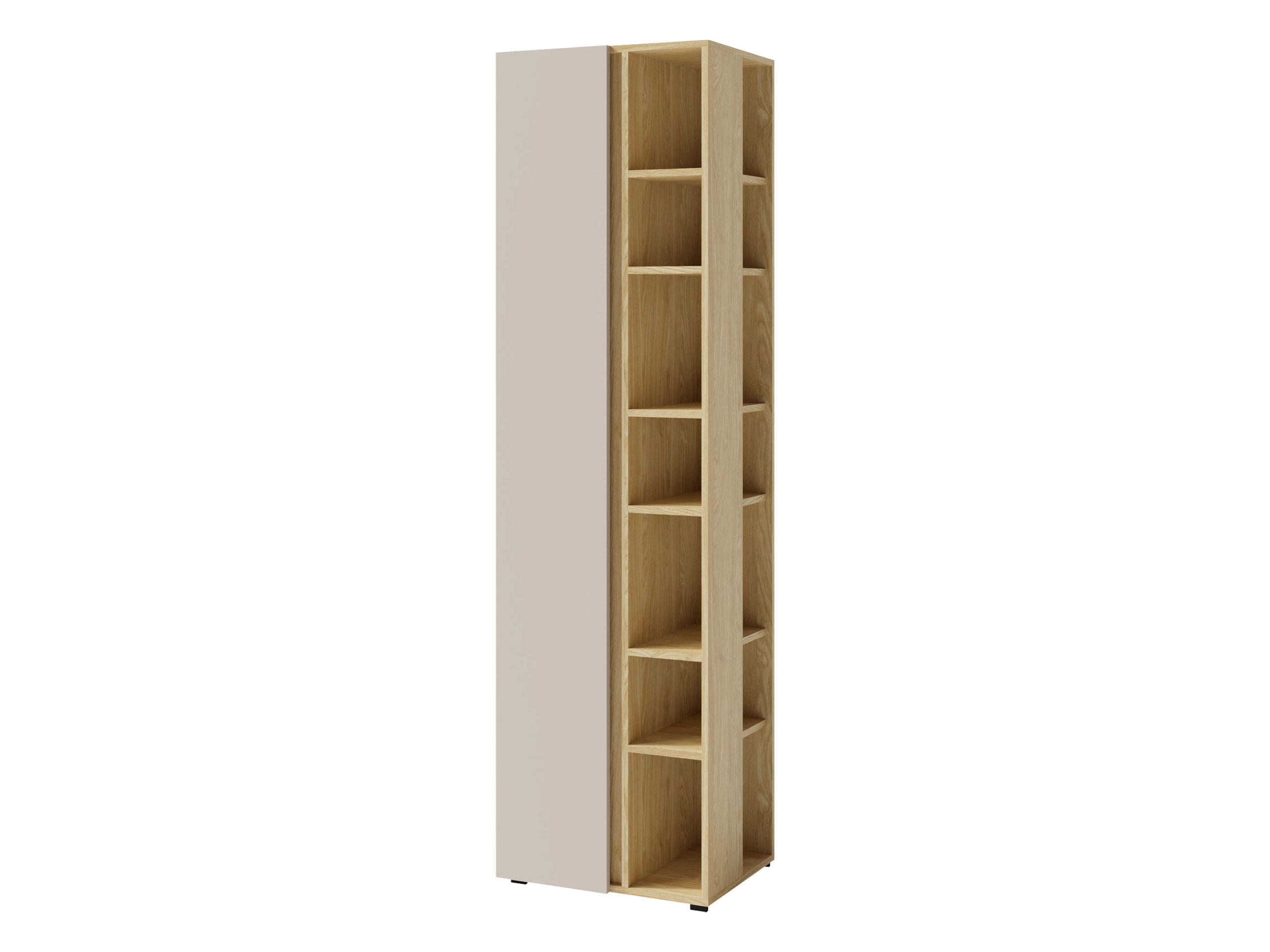 Mirjan24 Standregal Sand 55x195x40 cm