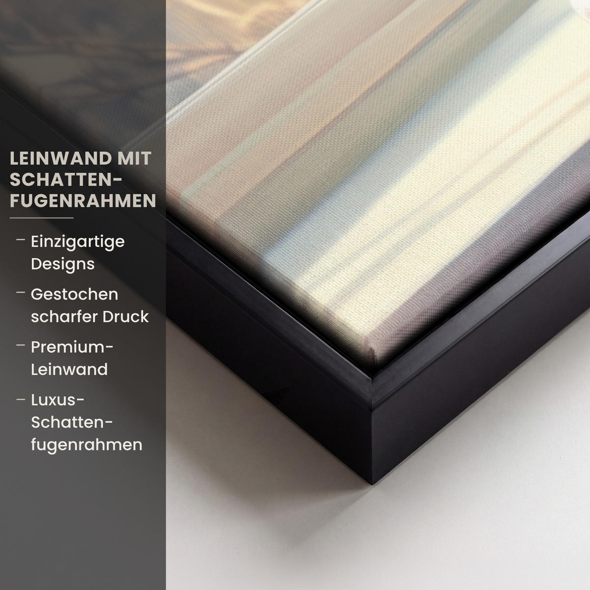 LEINWAND Bilder mit Rahmen - Stillleben - Vase - Osterzweig - 100x70 - Hellblau, Textil (100/70cm) - MuchoWow