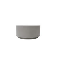 COUCHTISCH ROME Rund Mittel aus Beton 86 x 86 x 41 cm - Grau, Naturmaterialien (86/86/41cm) - Elementi